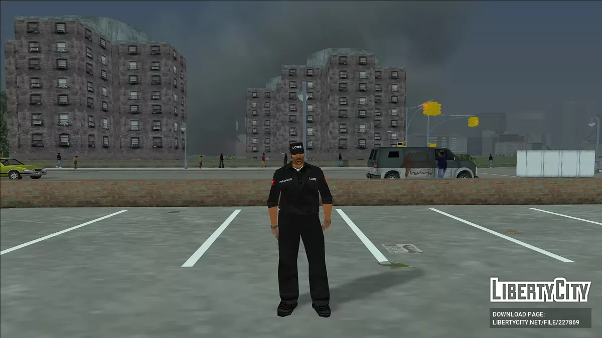 Переробка служб екстреної допомоги / GTA 3