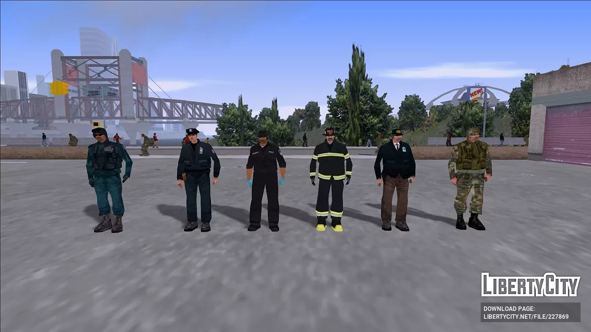 Переробка служб екстреної допомоги / GTA 3