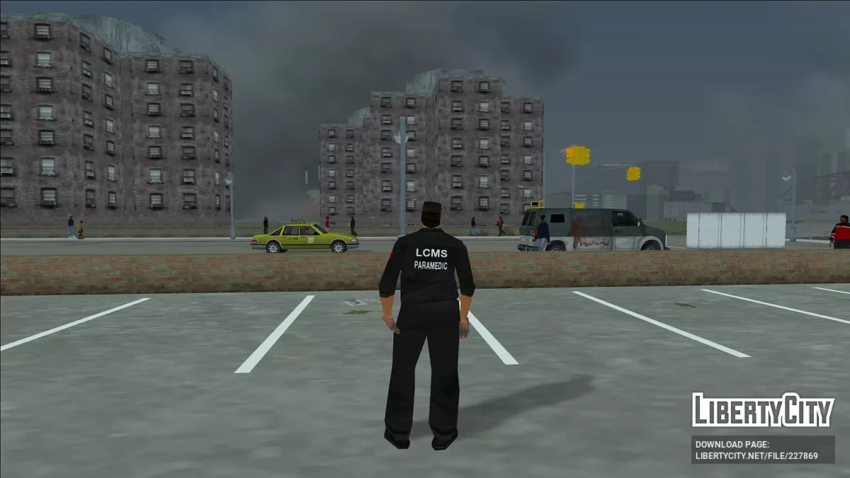 Переробка служб екстреної допомоги / GTA 3