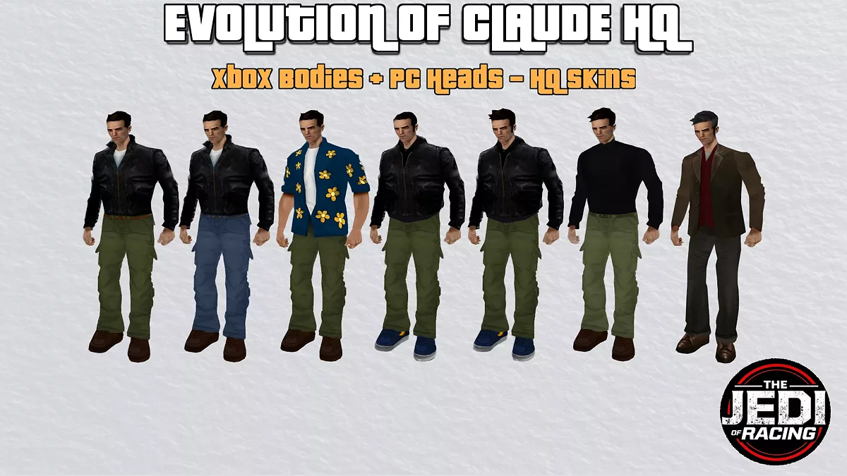Claude Evolution – Fusion Skins HQ / GTA 3