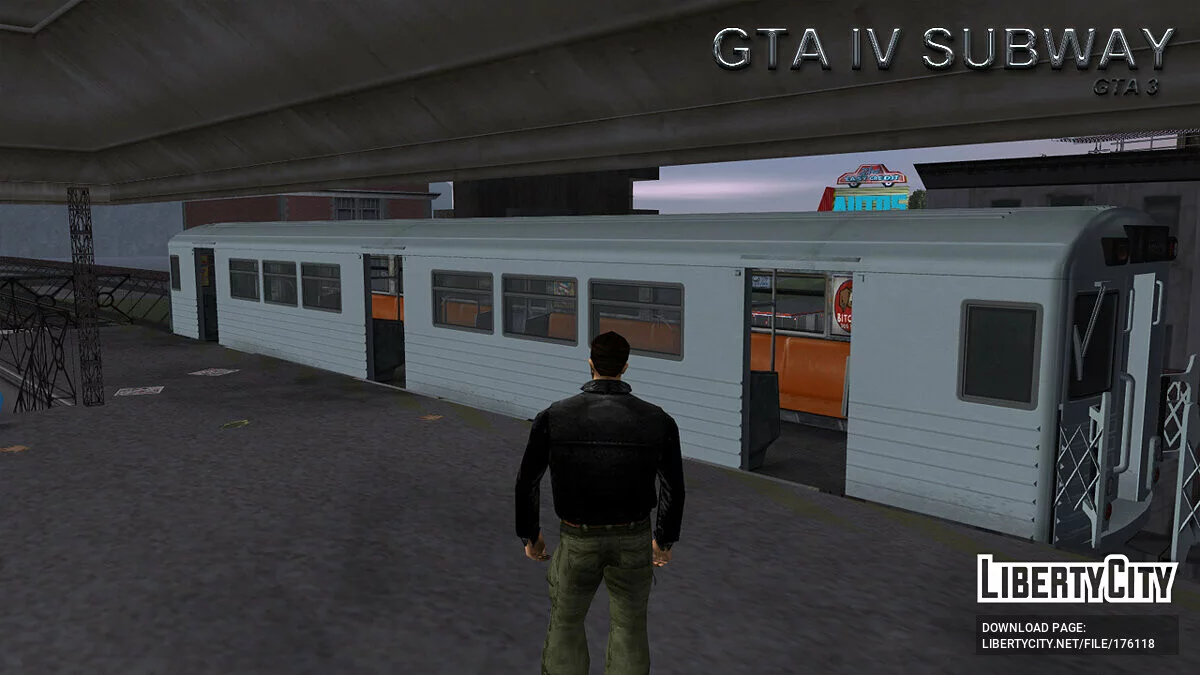 GTA 4 Метровагон (змінений) / GTA 3