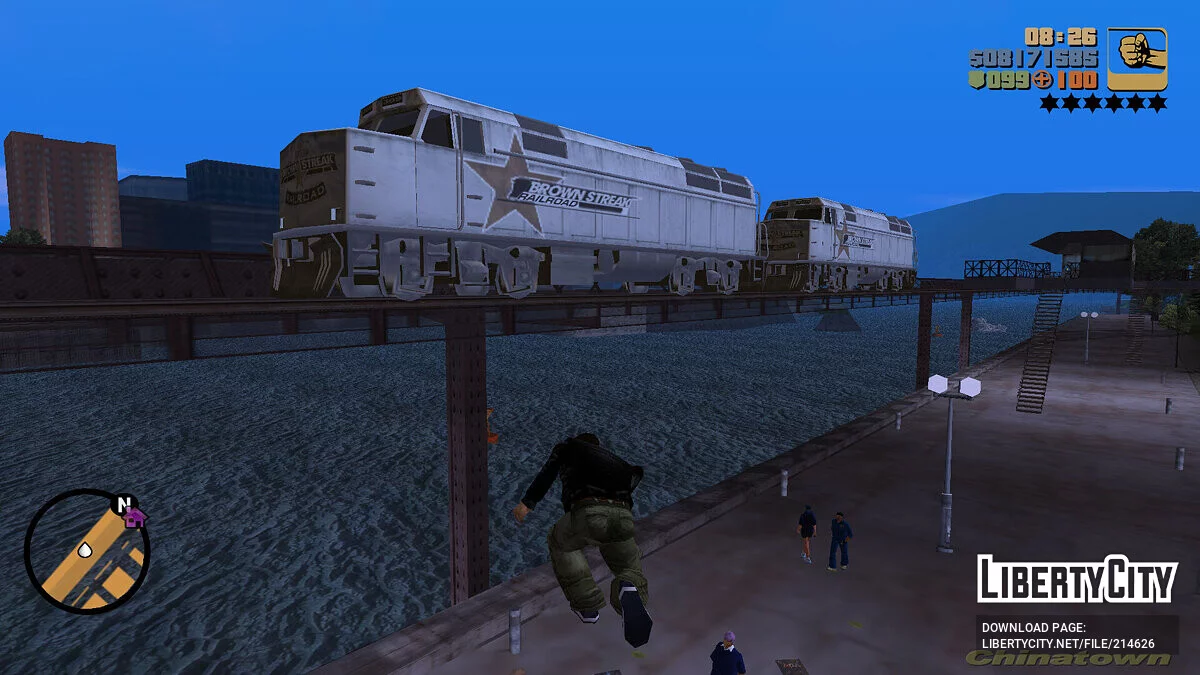 Brown Streak dari San Andreas / GTA 3