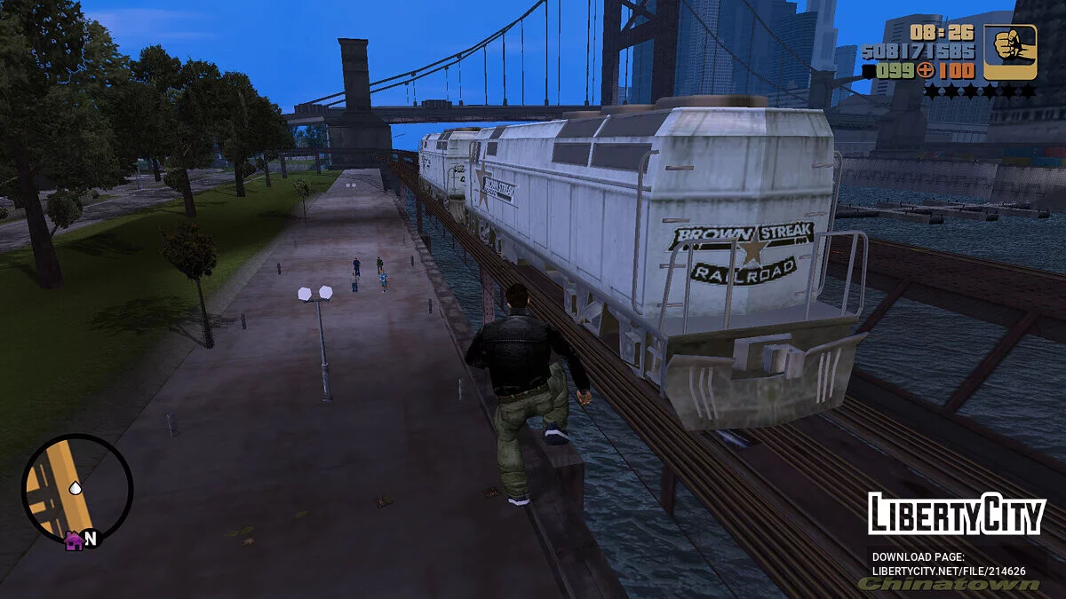 Brown Streak dari San Andreas / GTA 3