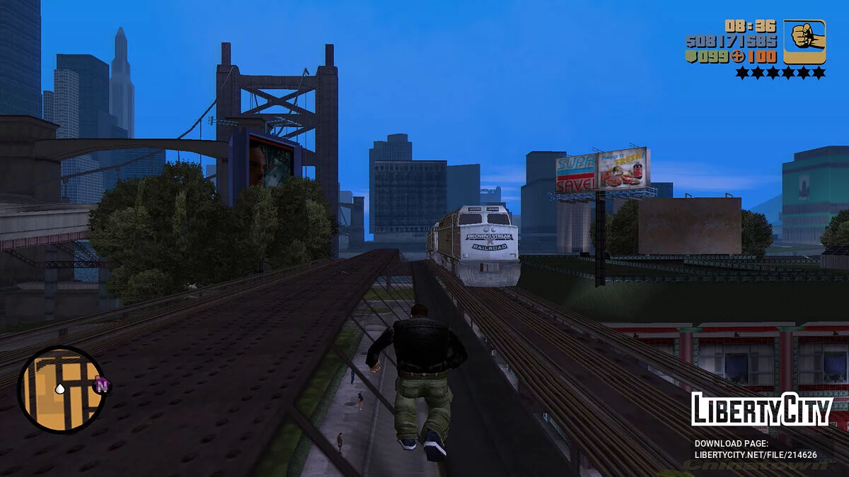 Brown Streak dari San Andreas / GTA 3