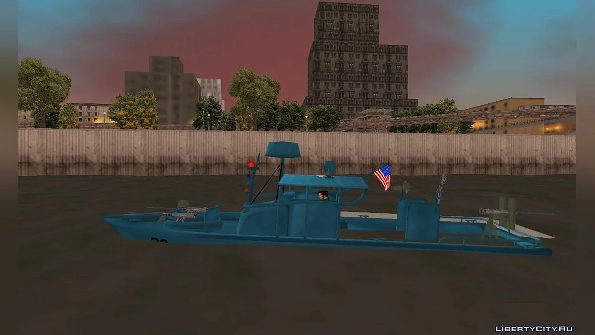 Патрульний човен Річка Марк 2 / GTA 3