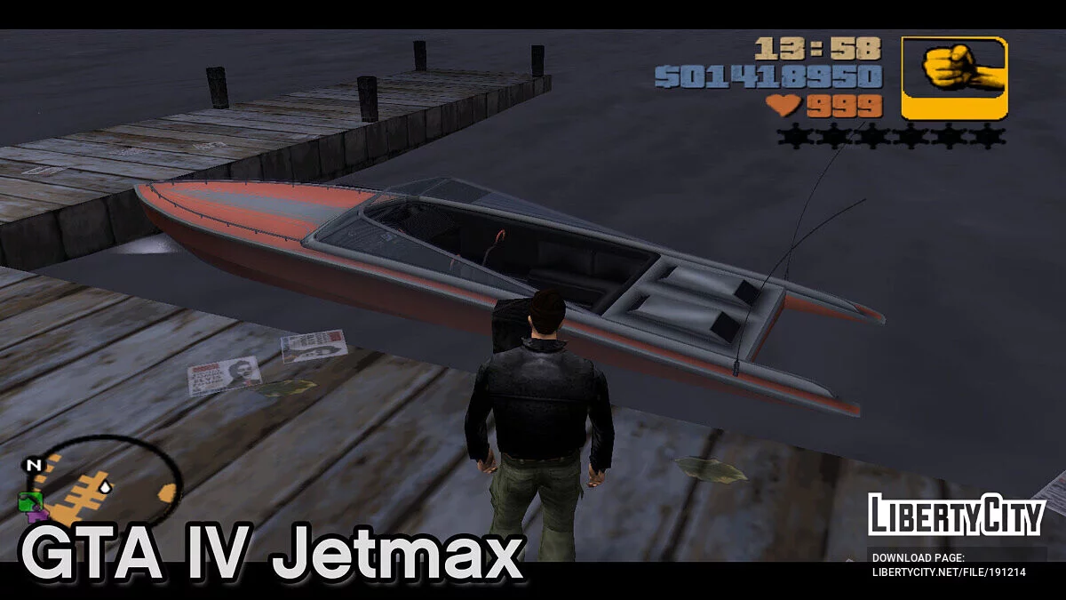 Jetmax de GTA 4 / GTA 3