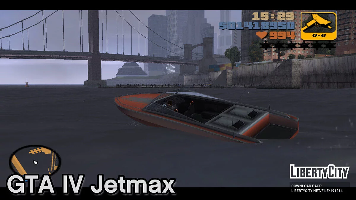 Jetmax de GTA 4 / GTA 3