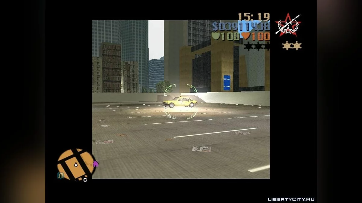 Korrigiertes Fadenkreuz der RPG-7 für das Paket Inländische Waffen Version 3 / GTA 3