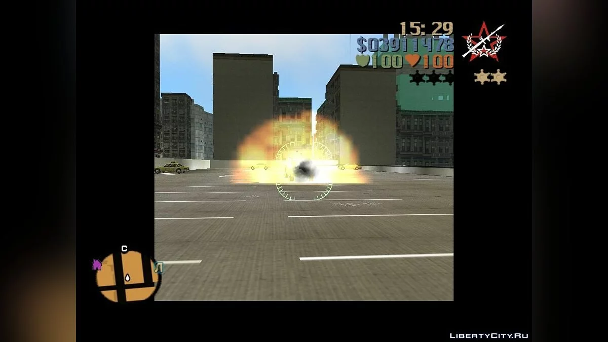 Korrigiertes Fadenkreuz der RPG-7 für das Paket Inländische Waffen Version 3 / GTA 3