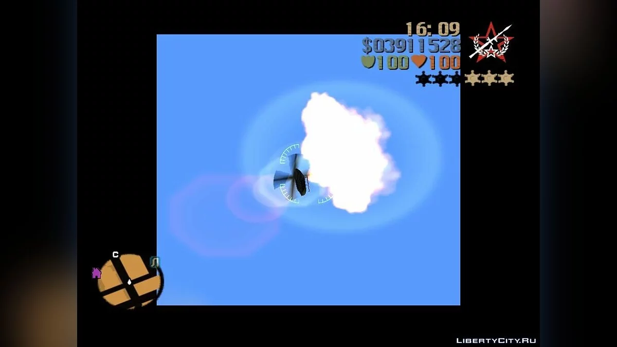 Korrigiertes Fadenkreuz der RPG-7 für das Paket Inländische Waffen Version 3 / GTA 3