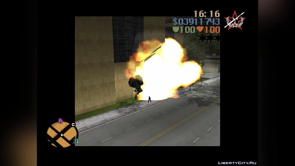 Korrigiertes Fadenkreuz der RPG-7 für das Paket Inländische Waffen Version 3 / GTA 3