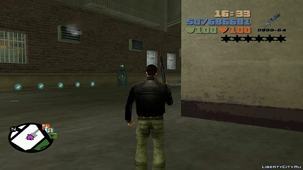 Покращений набір російської зброї. / GTA 3