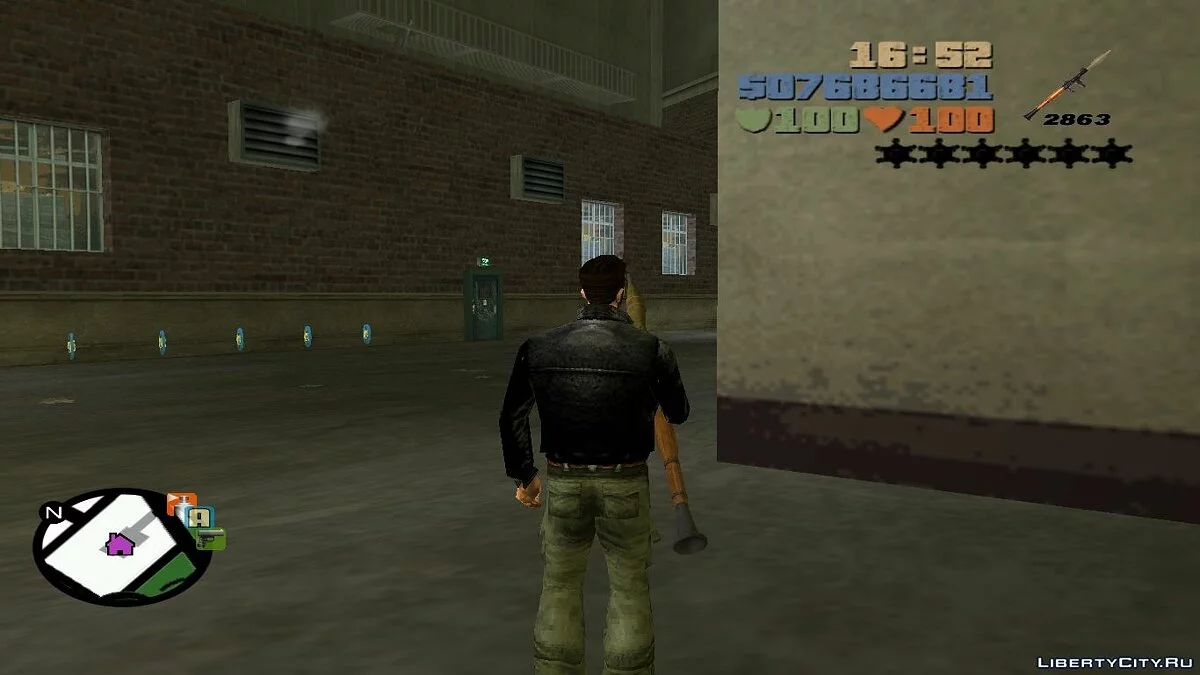 Покращений набір російської зброї. / GTA 3