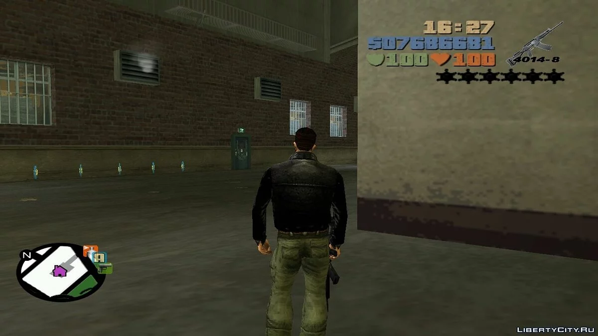 Покращений набір російської зброї. / GTA 3