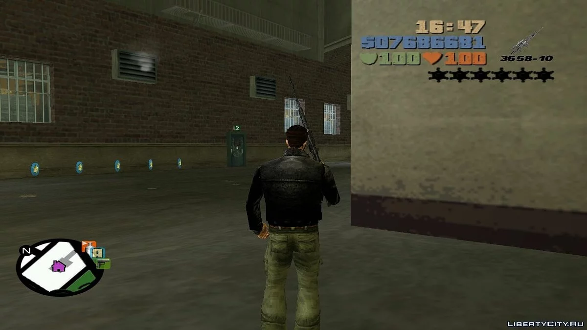 Покращений набір російської зброї. / GTA 3