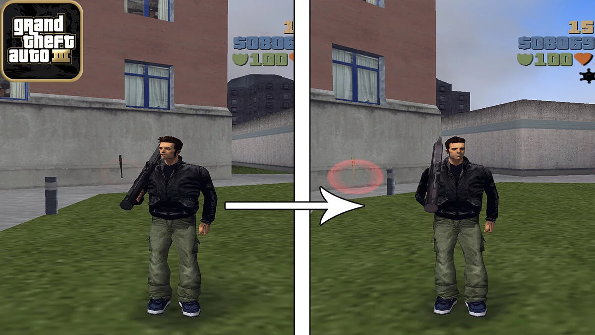 Змінений гранатомет / GTA 3