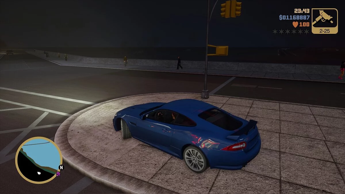 Jaguar XKR-S Mk.II X150 12 / GTA 3: The Definitive Edition