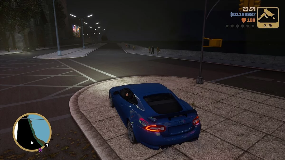 Jaguar XKR-S Mk.II X150 12 / GTA 3: The Definitive Edition