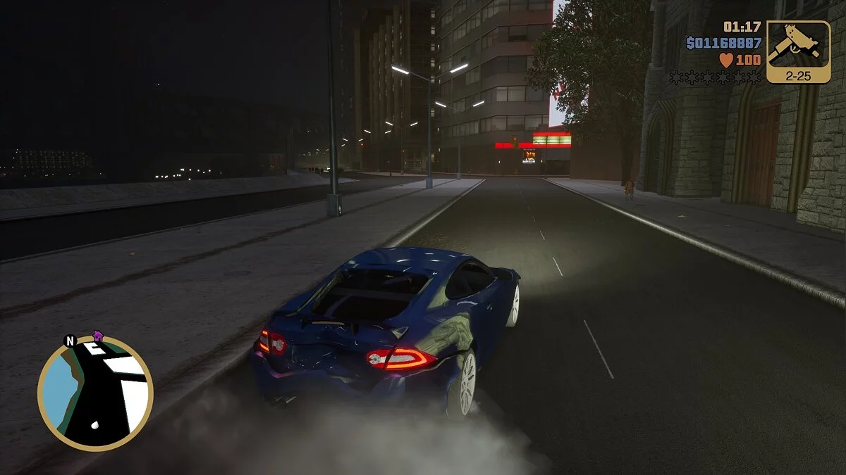 Jaguar XKR-S Mk.II X150 12 / GTA 3: The Definitive Edition