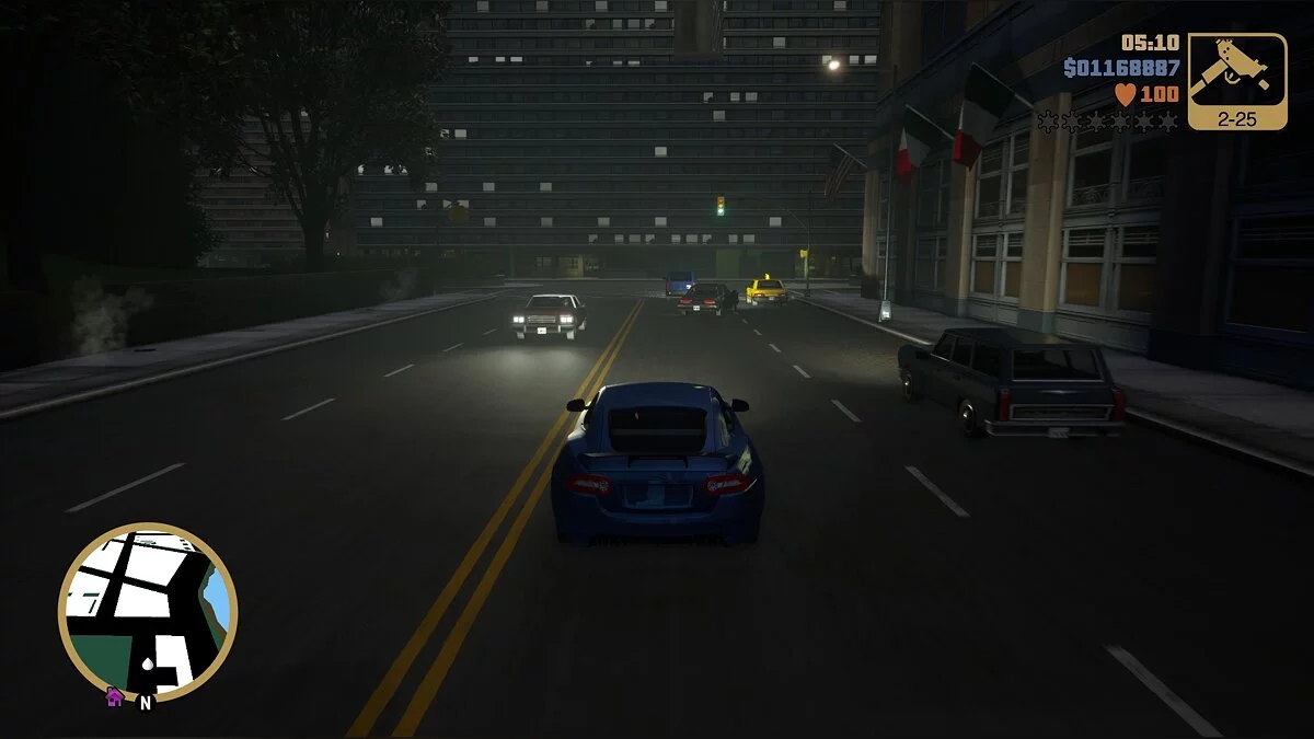 Jaguar XKR-S Mk.II X150 12 / GTA 3: The Definitive Edition