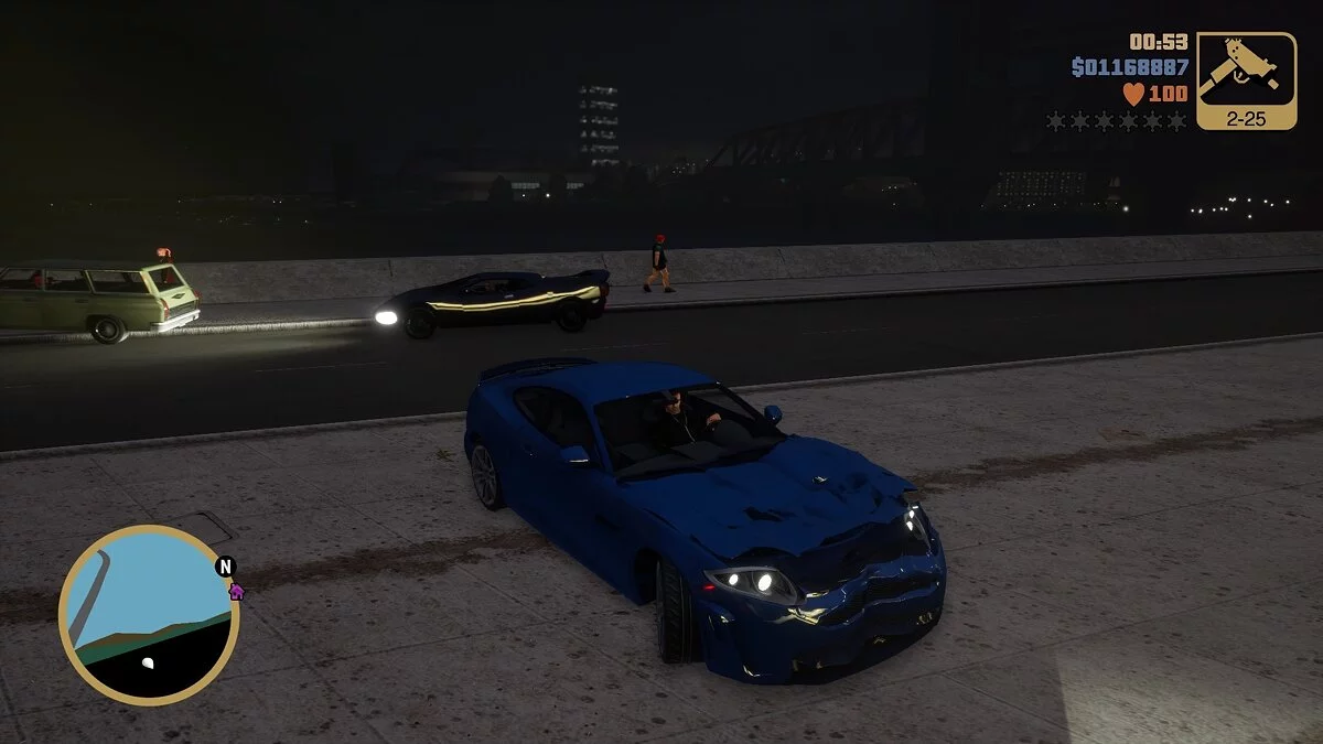 Jaguar XKR-S Mk.II X150 12 / GTA 3: The Definitive Edition
