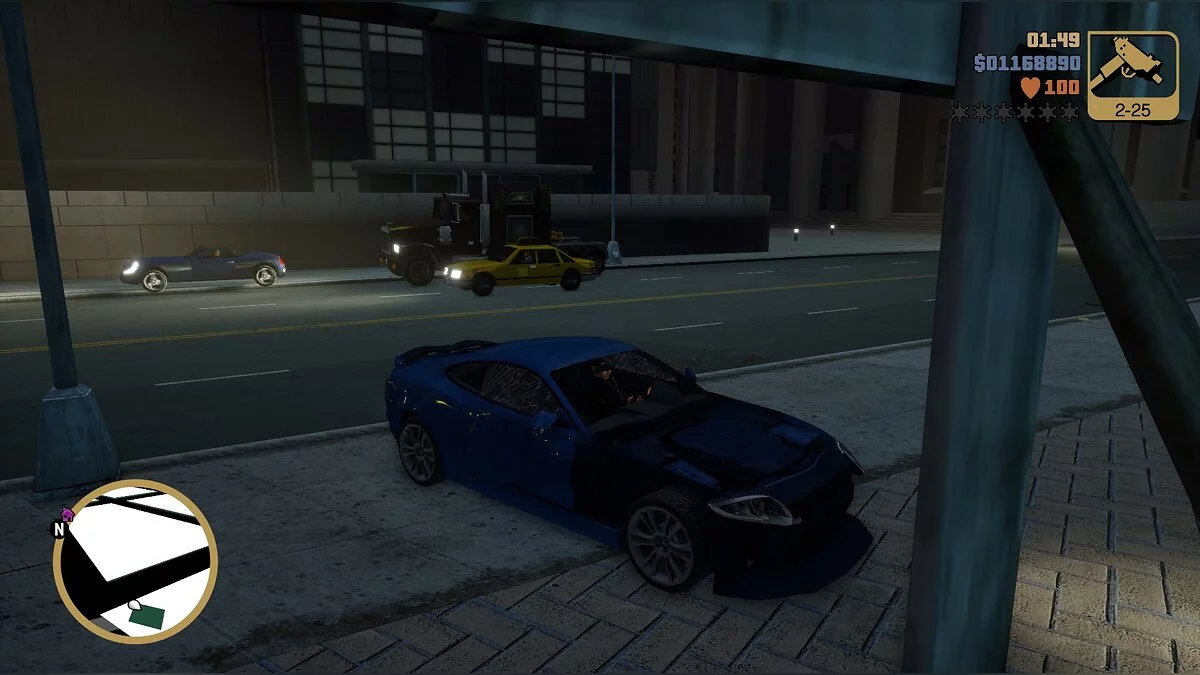 Jaguar XKR-S Mk.II X150 12 / GTA 3: The Definitive Edition