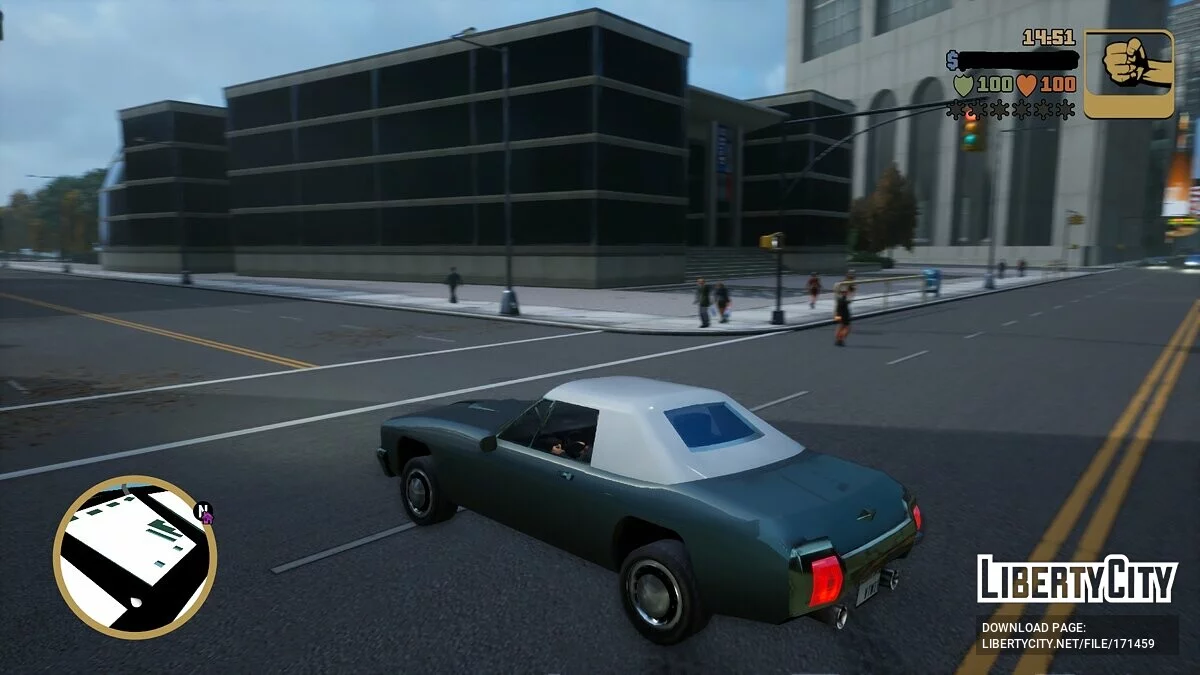 Покращення швидкості та керування транспортом / GTA 3: The Definitive Edition
