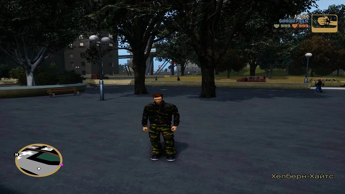 Claude in Camouflage / GTA 3: The Definitive Edition