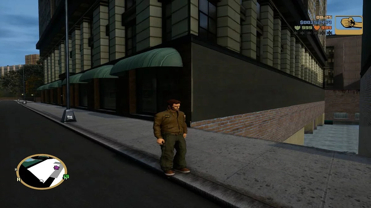 Claude in Taxi Driver Outfit / GTA 3: The Definitive Edition