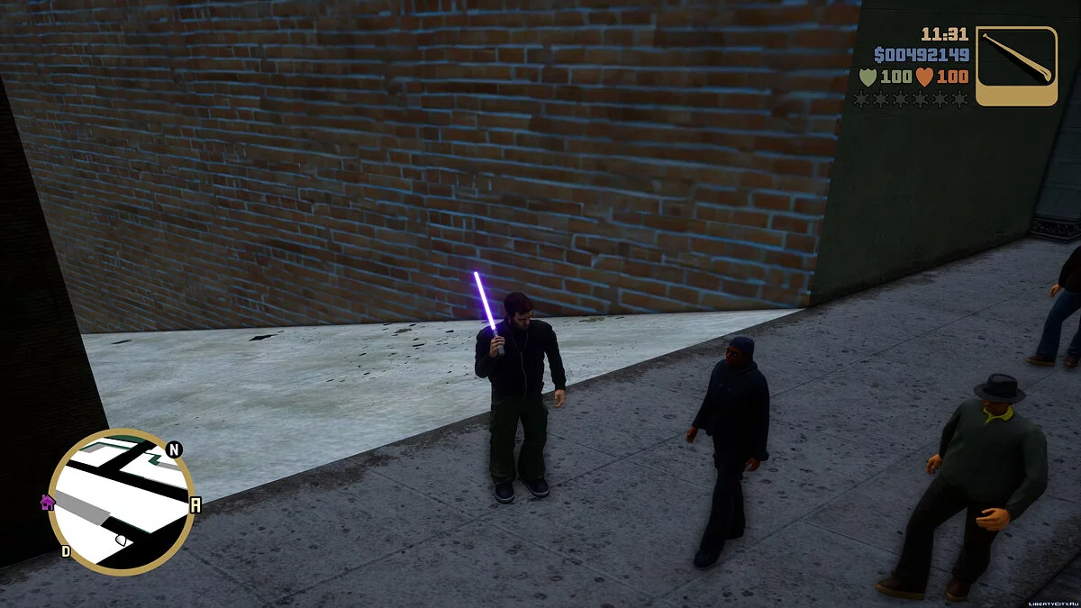 Lightsaber (9 Colors) / GTA 3: The Definitive Edition