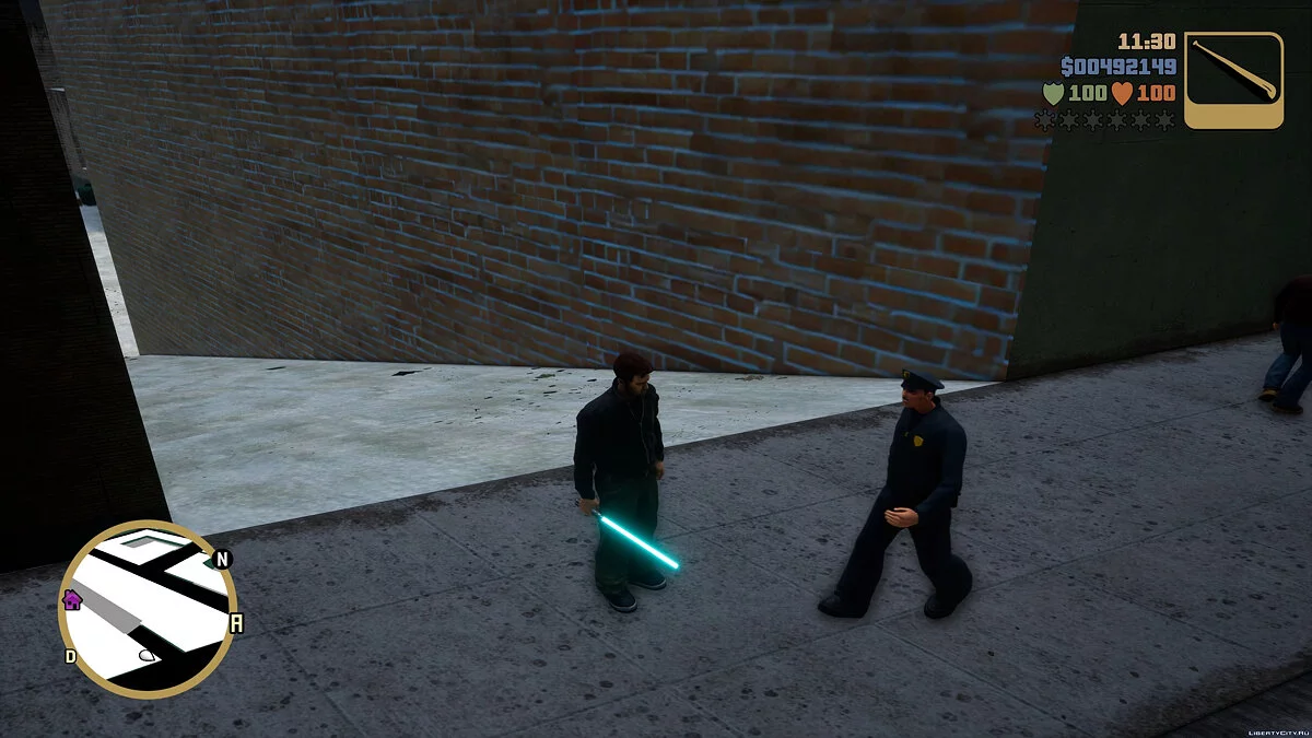 Lightsaber (9 Colors) / GTA 3: The Definitive Edition