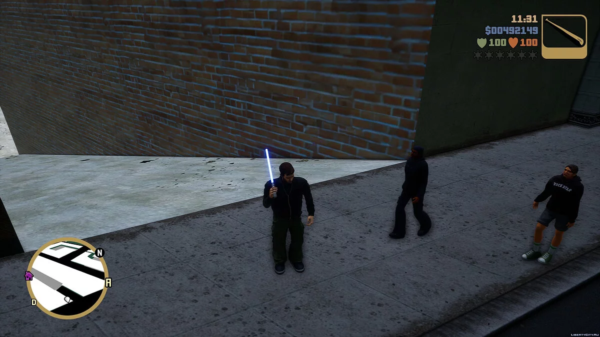 Lightsaber (9 Colors) / GTA 3: The Definitive Edition