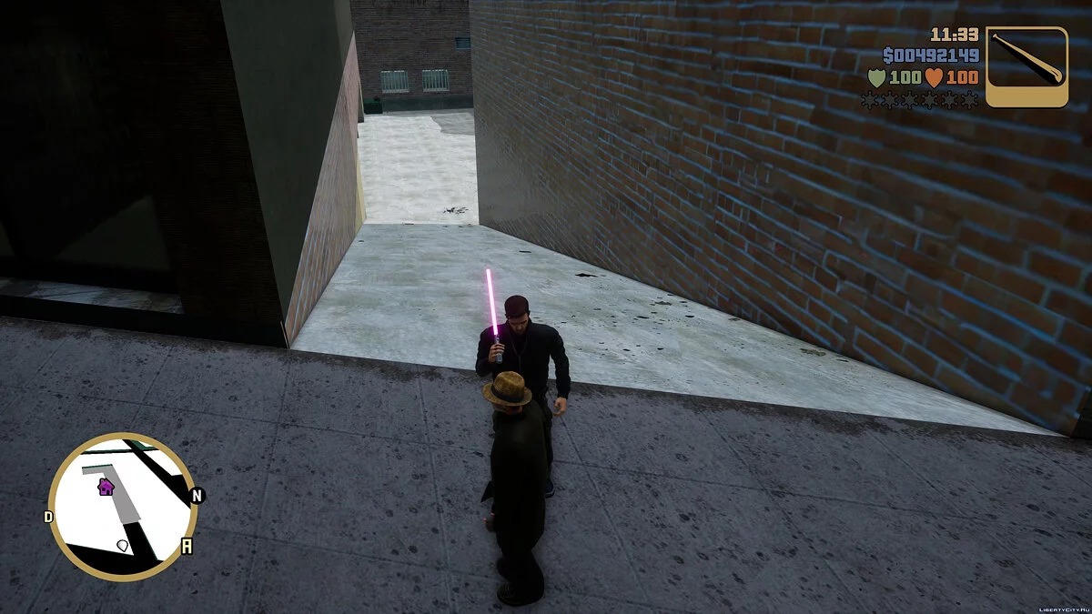 Lightsaber (9 Colors) / GTA 3: The Definitive Edition