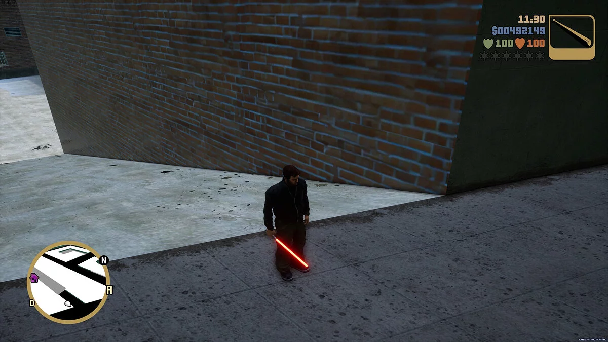 Lightsaber (9 Colors) / GTA 3: The Definitive Edition