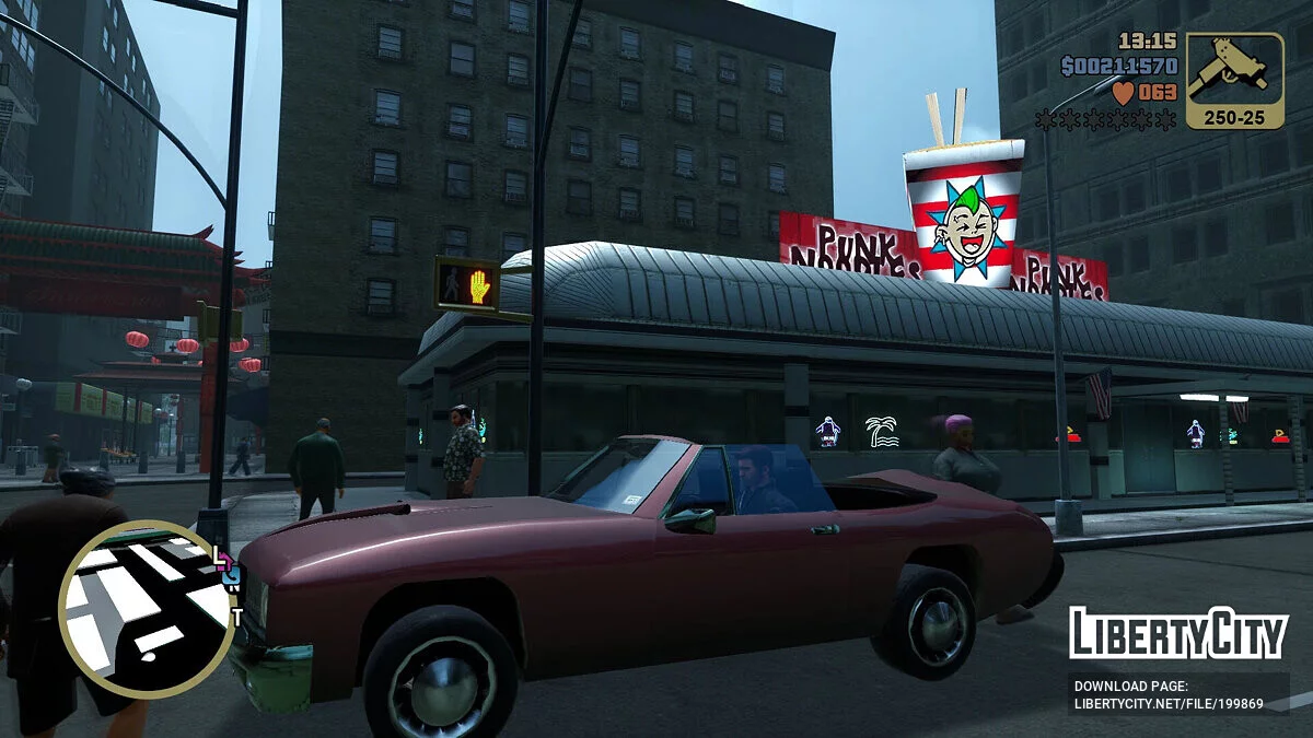Predefinição gráfica no estilo PS2 / GTA 3: A Edição Definitiva