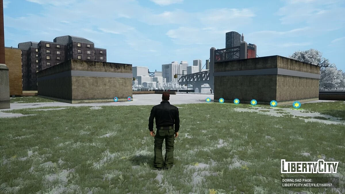 Snow Conversion - Liberty City Covered in Snow / GTA 3: The Definitive Edition