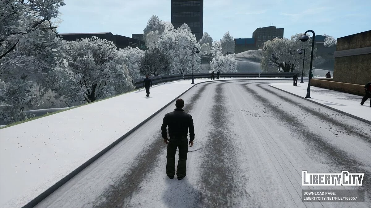 Snow Conversion - Liberty City Covered in Snow / GTA 3: The Definitive Edition