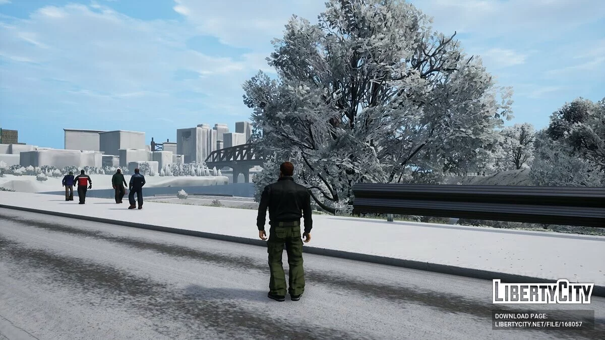 Snow Conversion - Liberty City Covered in Snow / GTA 3: The Definitive Edition