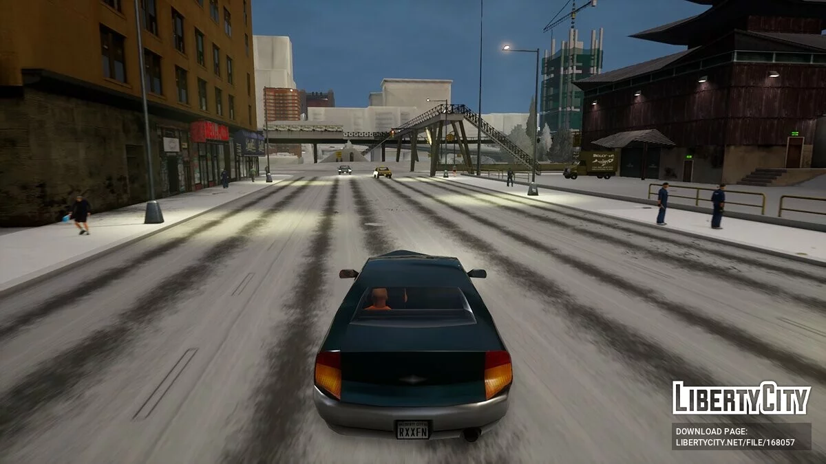 Snow Conversion - Liberty City Covered in Snow / GTA 3: The Definitive Edition