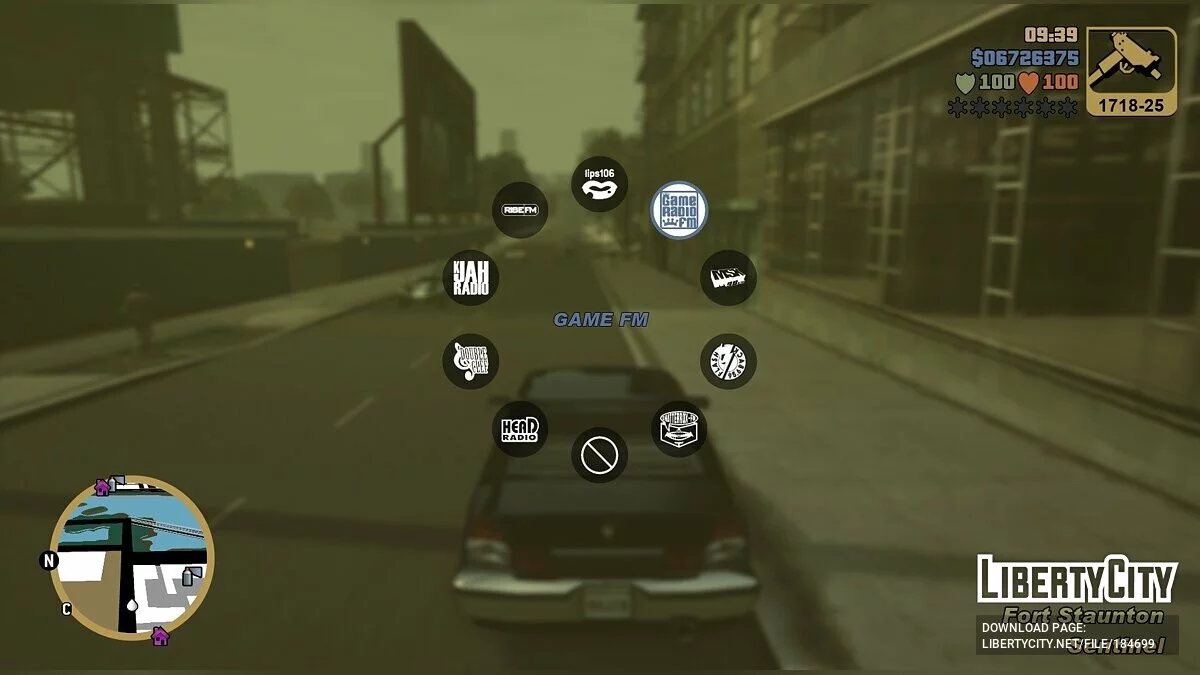 Покращена радіостанція Game FM / GTA 3: The Definitive Edition