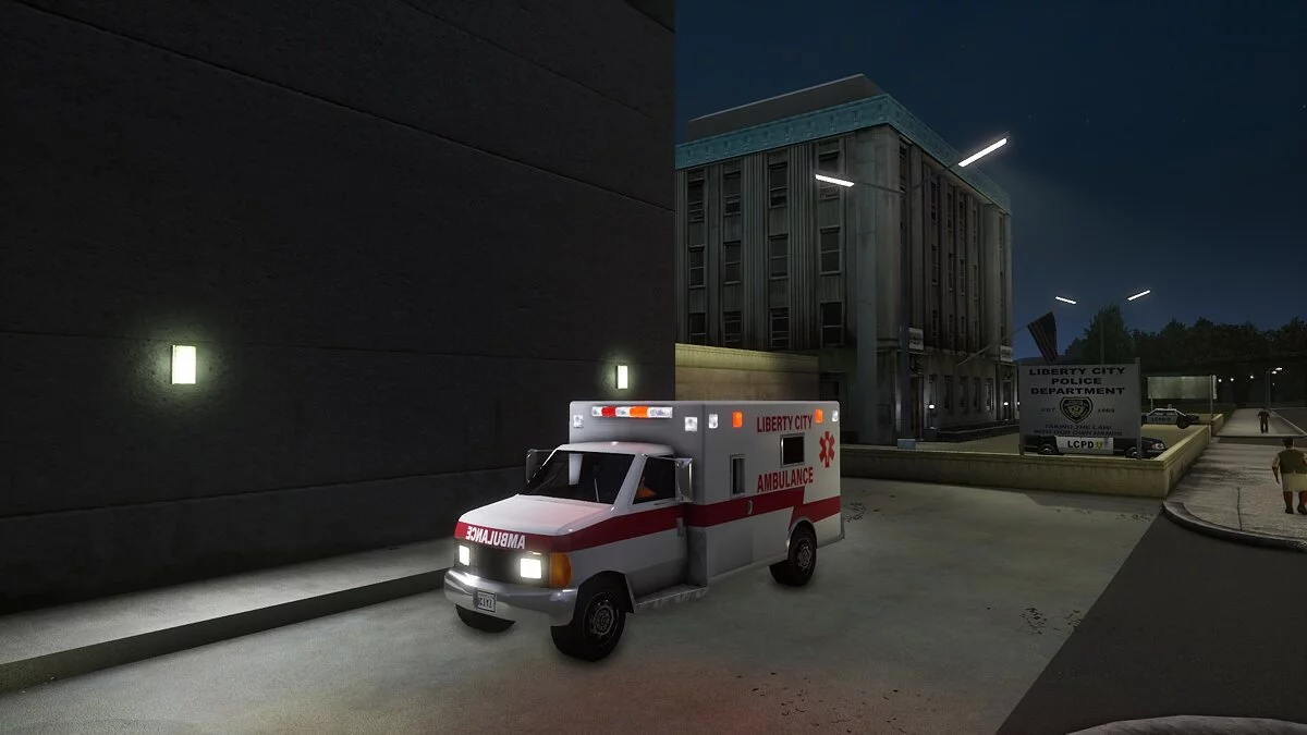 Покращено звук сирен поліції та швидкої допомоги / GTA 3: The Definitive Edition