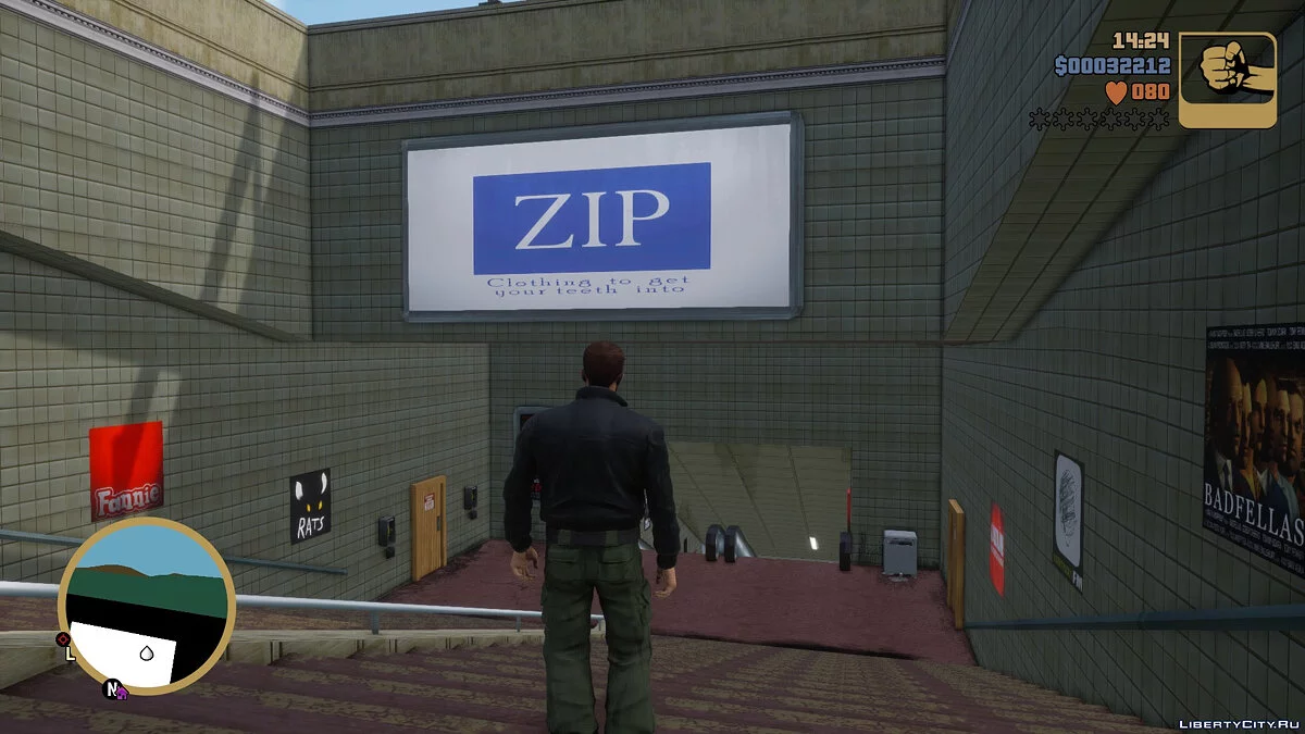 Original billboards and posters in HD / GTA 3: The Definitive Edition