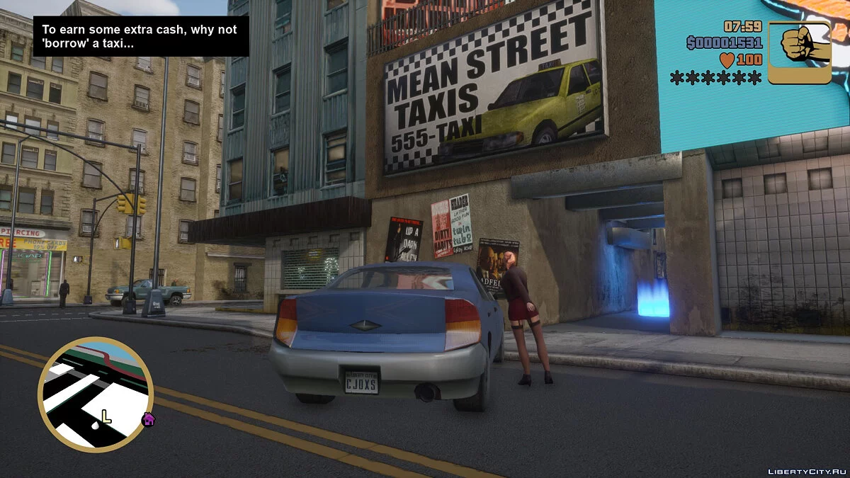 Original billboards and posters in HD / GTA 3: The Definitive Edition