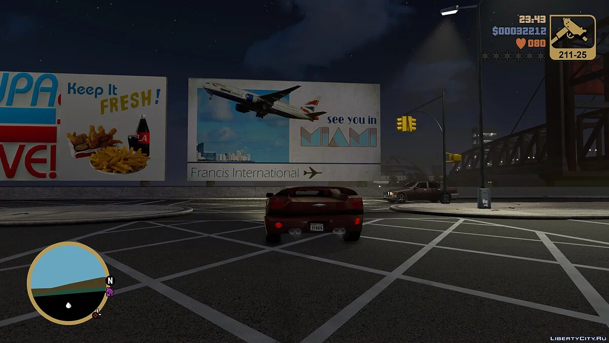 Original billboards and posters in HD / GTA 3: The Definitive Edition
