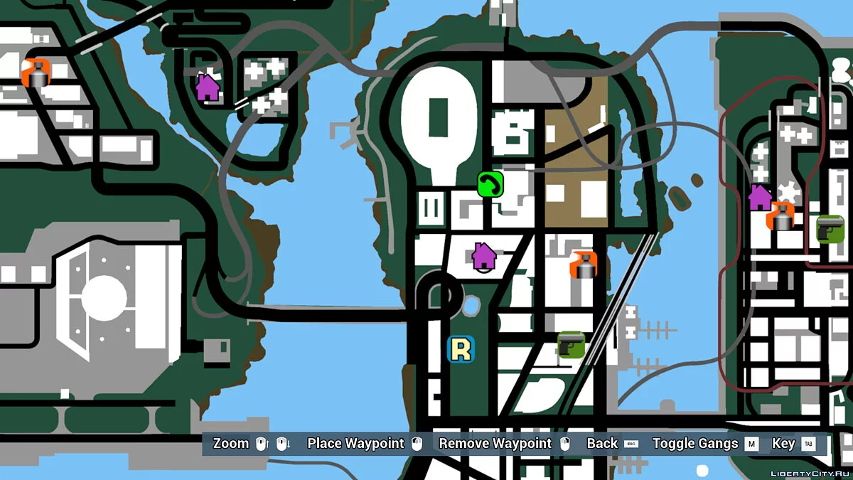 Старі іконки для радара / GTA 3: The Definitive Edition