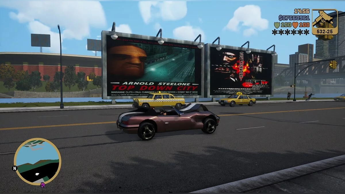 Текстури з Xbox версії / GTA 3: The Definitive Edition