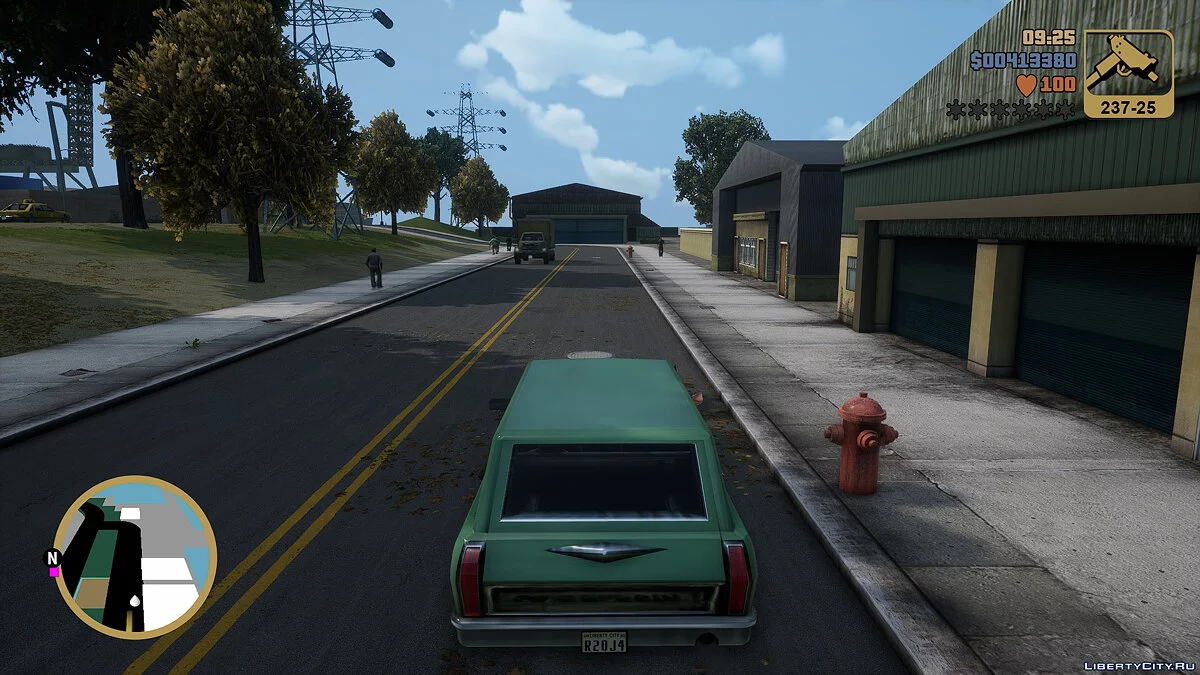 Improved road textures / GTA 3: The Definitive Edition