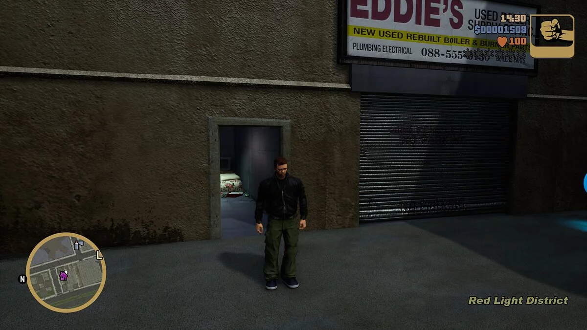 HD map «from the satellite» / GTA 3: The Definitive Edition