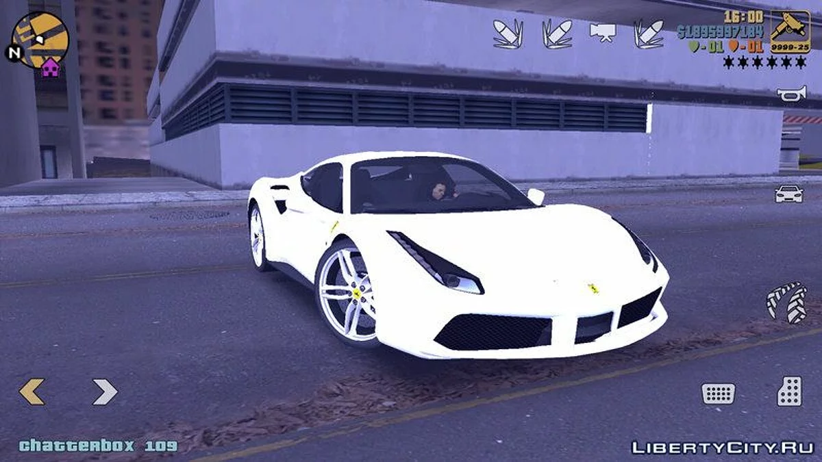 Ferrari 488 GTB V2 / GTA 3 (iOS, Android)