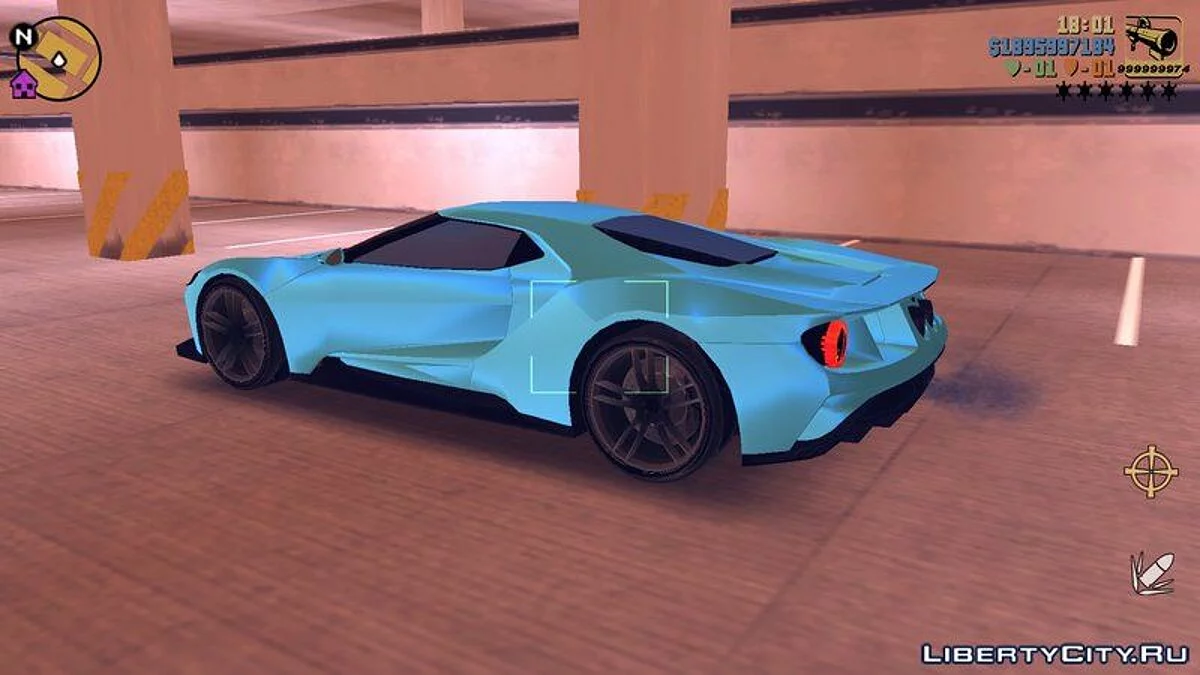 Ford GT 2015 / GTA 3 (iOS, Android)